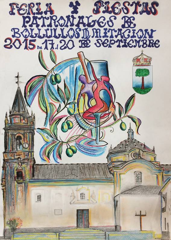 Feria y fiestas patronales en honor de Santa María de Cuatrovitas Coronada 2015 Bollullos de la Mitación